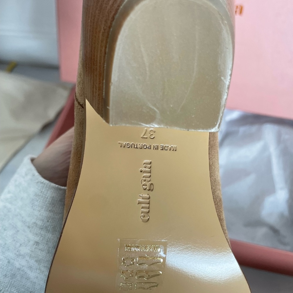 ❌SOLD❌CULT GAIA Nova Suede Western Boots Camel Pull ON - Picture 9 of 10